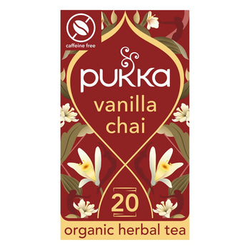 Pukka Bio -Vanille -Chai -Teebeutel 20 pro Packung