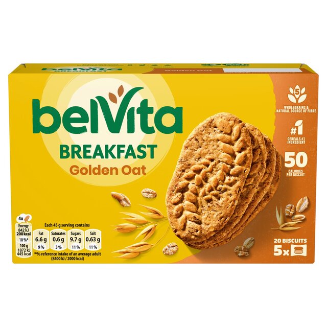 Belvita Golden Oats Breakfast Biscuits 5 per pack