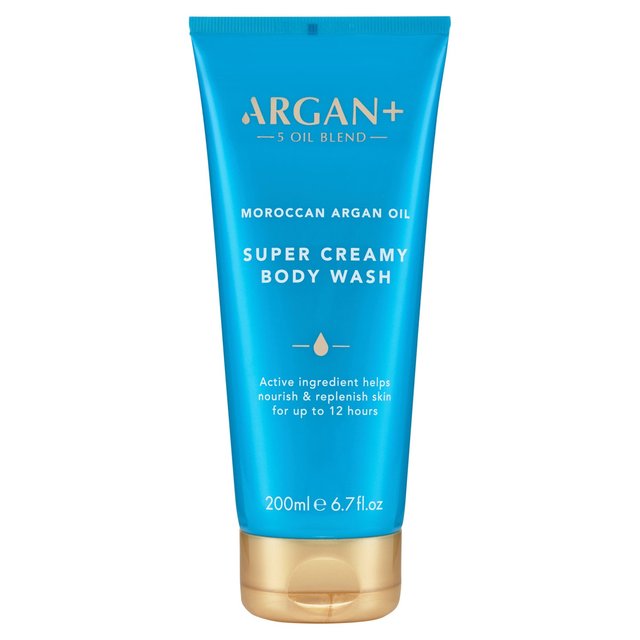 Argan+ Super Creamy Body Wash 200ml