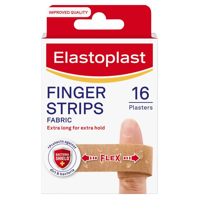 Elastoplasten extra flexible Fingerstreifenstoffpflaster 16 pro Pack