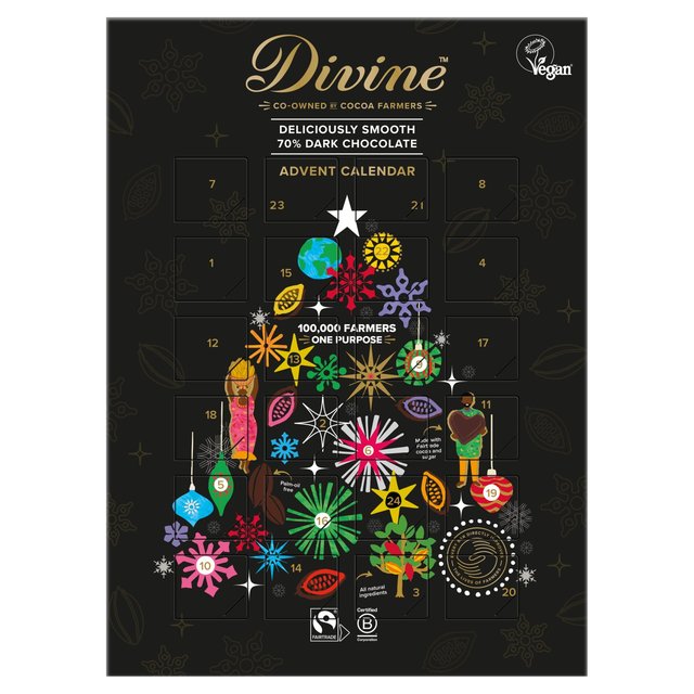 Divine Dark Chocolate Advent Calendar 85g