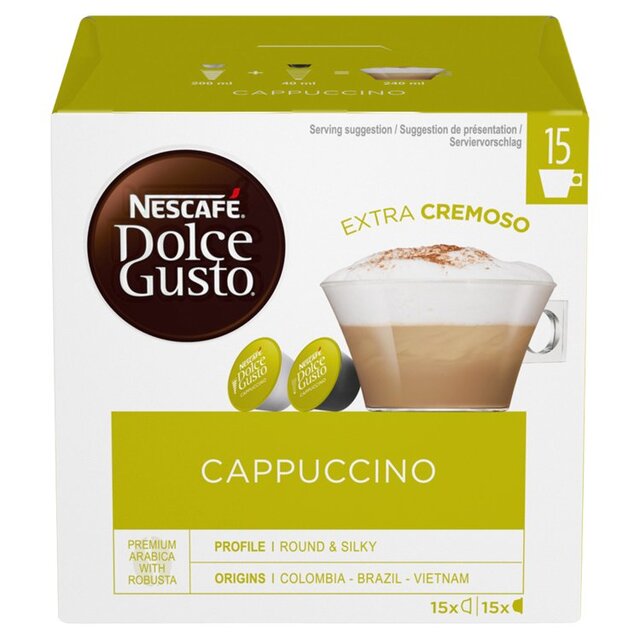 Dolce Gusto Cappuccino 15 pro Pack