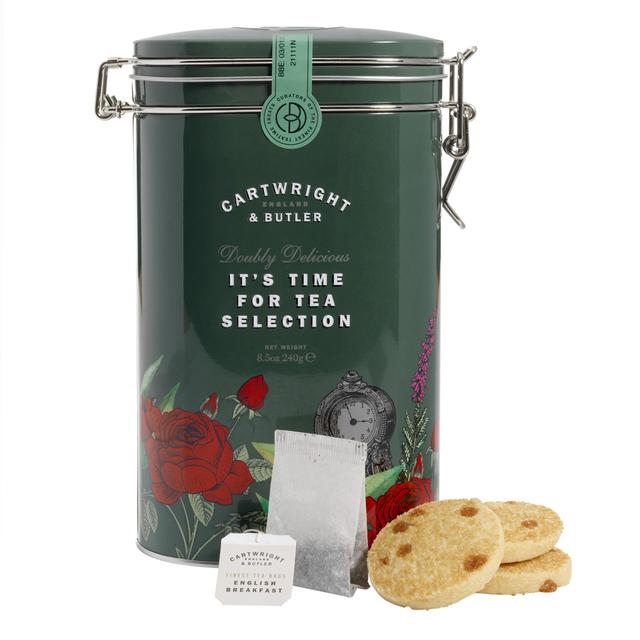 Cartwright & butler salado de caramelo mortero e inglés desayuno bolsas de té 240g