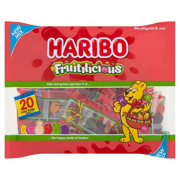 Haribo Fruitilicious Reduced Sweets 20 per pack