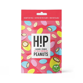 H!P Caramel Crunch Chocolate Peanuts 90g
