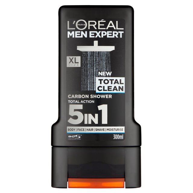 L'Oréal Paris Men Expert Gel de douche propre totale 300 ml