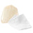 M&S 2 Tissu de mousseline biologique et sac réutilisable blanc