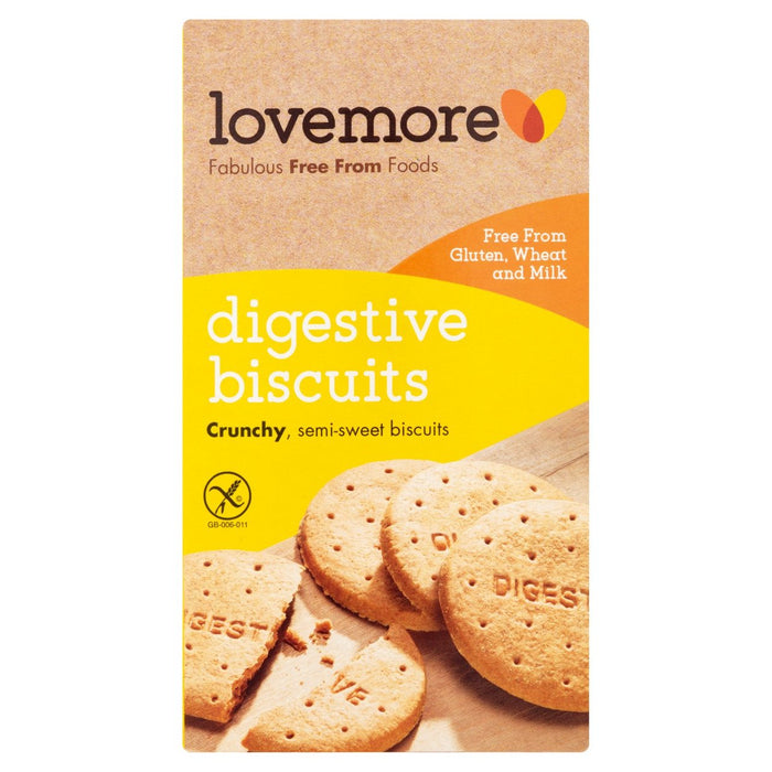 Lovemore libre de galletas digestivas 175G