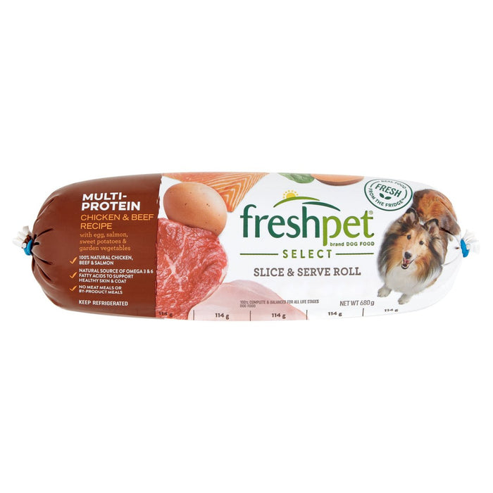 Freshpet select múltiples proteínas alimentos para perros 680g