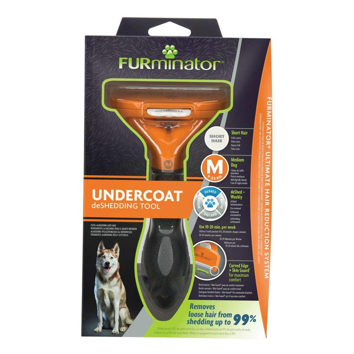 Furminator Medium Dog Undercoat Tool courte