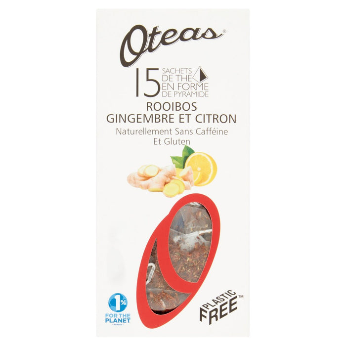 Oteas Rooibos Ginger & Lemon 15 pro Pack