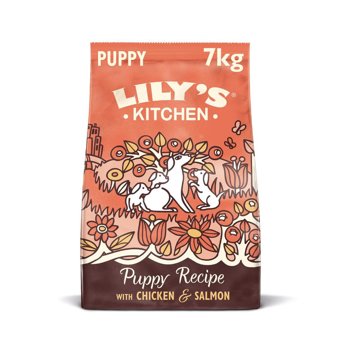 Lily's Kitchen Dog Chicken & Salmon Puppy Receta de comida seca 7 kg